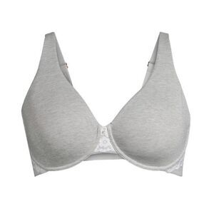 Le Mystere NWT Organic Cotton Modal Touch Unlined Underwire Lace T-Shirt Bra 32G
